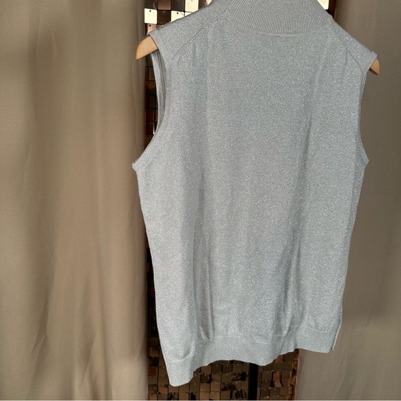 TANJAY TANK TOP WITH METALLIC FLECK 20” PTP + STRETCH - Picture 10 of 13